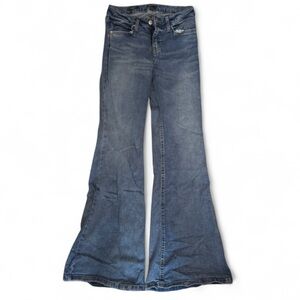 High rise flare jeans size 6